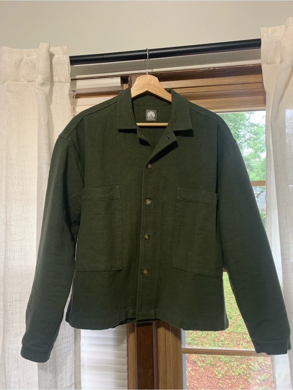 18 East Sam Shirt Jacket - Rifle Green